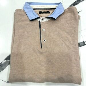 Mixed Media polo shirt by Zara